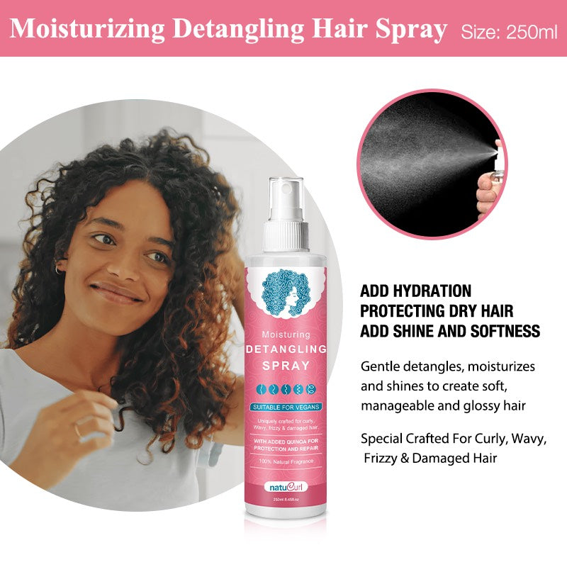 NatuCurl Moisturizing Detangling Spray