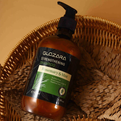 Glozara Rosemary & Mint – Strengthening Shampoo